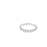 Platinum .75ct E VS2 Round Diamond Eternity Band